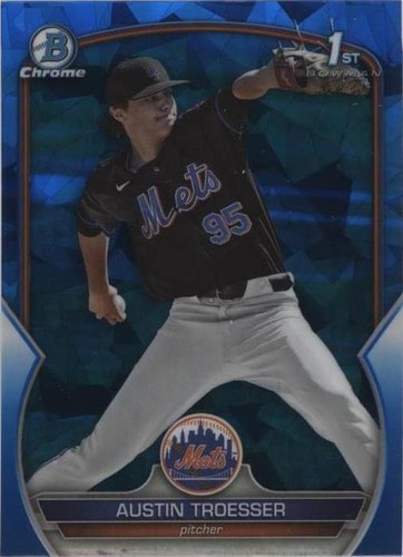 2023 Bowman Chrome Draft Sapphire Edition - Austin Troesser #BDC-176