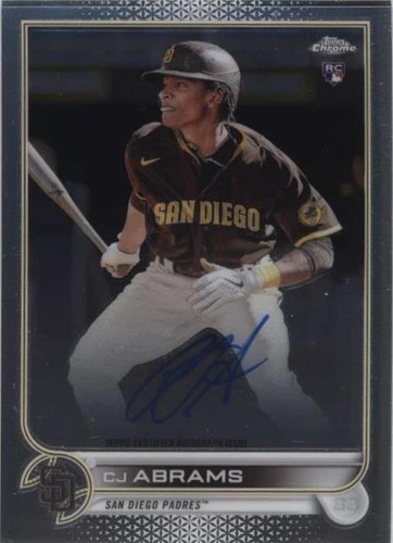 2022 Topps Chrome - C.J. Abrams #RA-CA
