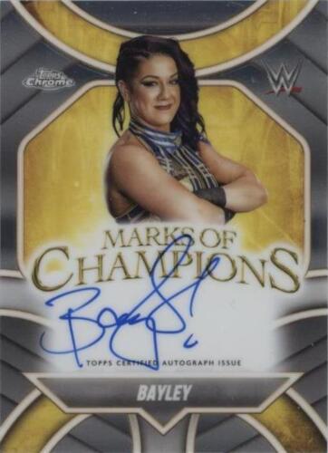 2025 Topps Chrome WWE Roxanne Perez Marks Of Champions Auto 2025 Topps Chrome WWE Roxanne Perez Marks Of Champions Auto