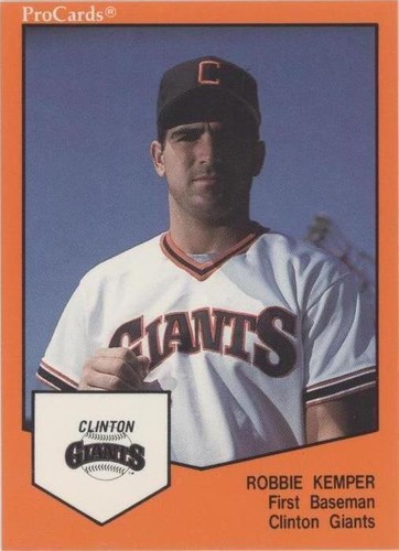 1989 ProCards Minor League Team Sets - Robbie Kemper #896