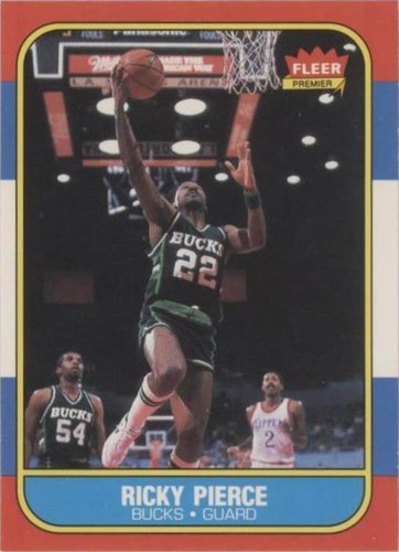 1986-87 Fleer - Ricky Pierce #87