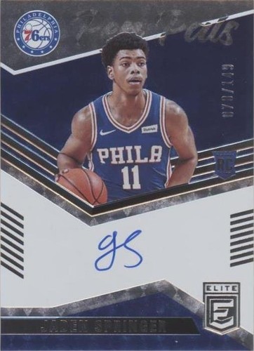 2021-22 Donruss Elite - Jaden Springer #PP-JSP