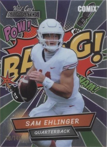 2021 Wild Card Alumination Sam Ehlinger #AC-25