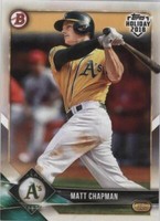 2018 Topps Holiday Bowman - Matt Chapman #TH-MC