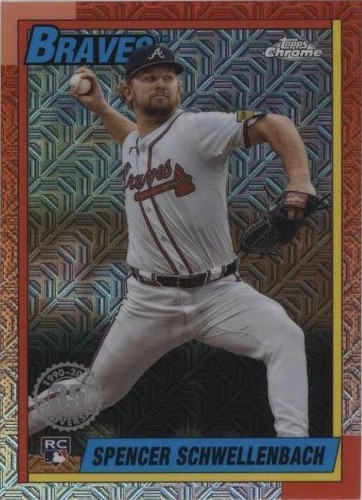 SPENCER SCHWELLENBACH 173/399 Yellow Rainbow Foil 2026 Topps #306
