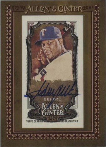 2024 Topps Allen & Ginter - Adrian Beltre #MA-ABE