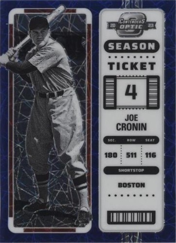 2023 Panini Chronicles - Joe Cronin #17