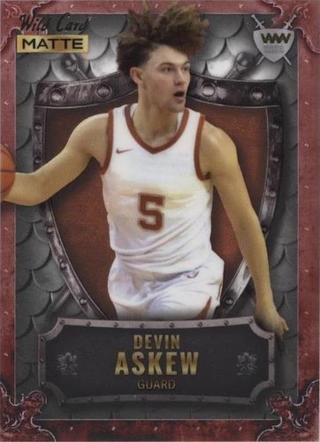 2022-23 Wild Card Matte Draft - Devin Askew #WW-12