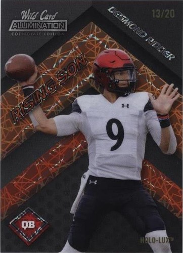 2021 Wild Card Alumination NIL Collegiate Edition Desmond Ridder #ANRS-5