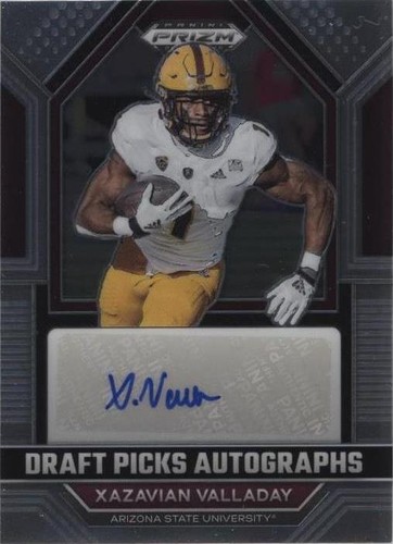 2023 Panini Prizm Draft Picks Xazavian Valladay #DPA-XAV
