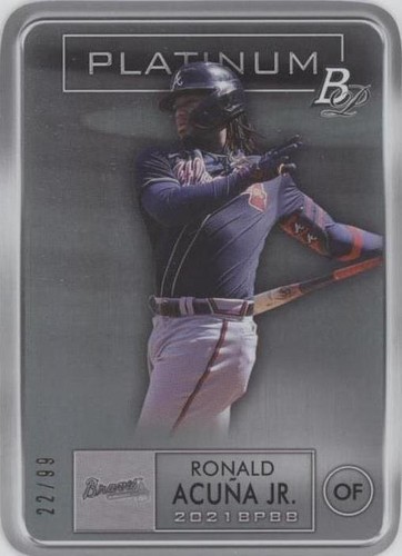 2021 Bowman Platinum - Ronald Acuña Jr. #PDC-6