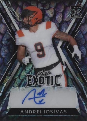 2023 Leaf Exotic Andrei Iosivas #BA-AI1