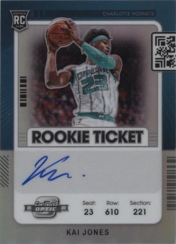 2021-22 Panini Contenders Optic - Kai Jones #112