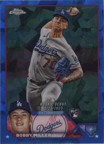 2023 Topps Chrome Update Series Sapphire Edition - Bobby Miller #USCS40