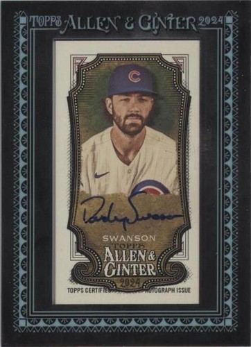 2024 Topps Allen & Ginter - Dansby Swanson #MA-DSW