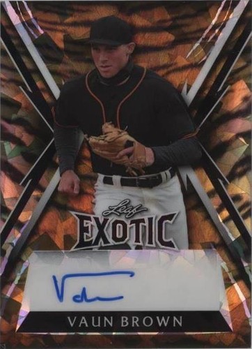 2023 Leaf Exotic - Vaun Brown #BA-VB1