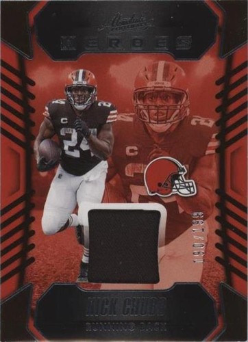 2023 Panini Absolute Nick Chubb #AH-15