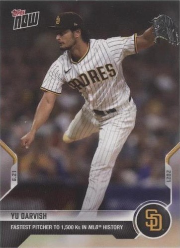 2021 Topps Now - Yu Darvish #398