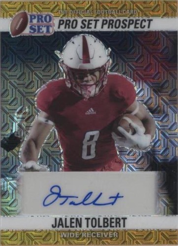 2022 Leaf Pro Set Metal Jalen Tolbert #90-JT1