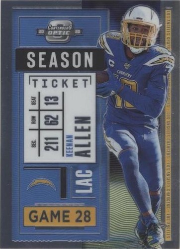 2020 Panini Contenders Optic Keenan Allen #35