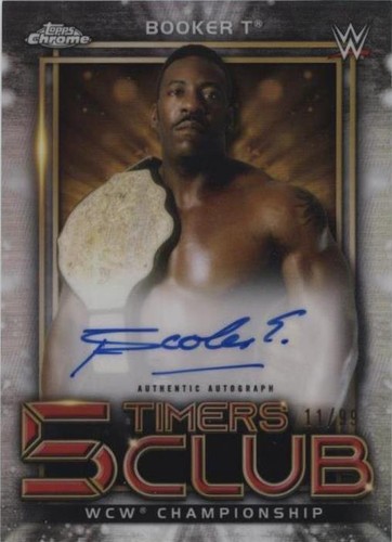 2021 Topps Chrome WWE - Booker T #5TA-BT