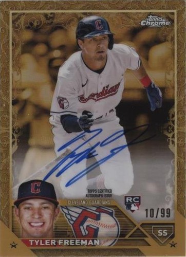 2023 Topps Gilded Collection - Tyler Freeman #CGA-TF