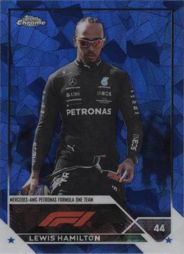 2023 Topps Chrome Sapphire Edition Formula 1 - Lewis Hamilton #23