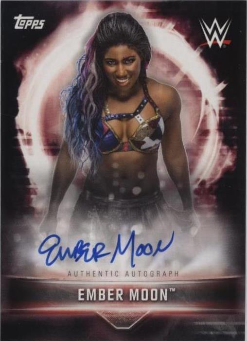 2019 Topps WWE Road to Wrestlemania - Ember Moon #A-EM