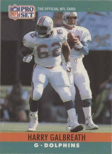 1990 Pro Set FACT Cincinnati Harry Galbreath #179