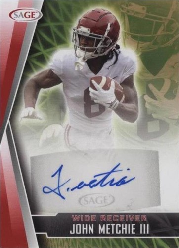 2022 SAGE Low Series John Metchie III #A-JMIII