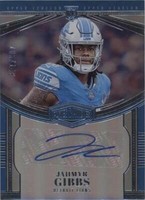 2023 Panini Plates & Patches Jahmyr Gibbs #UE-5