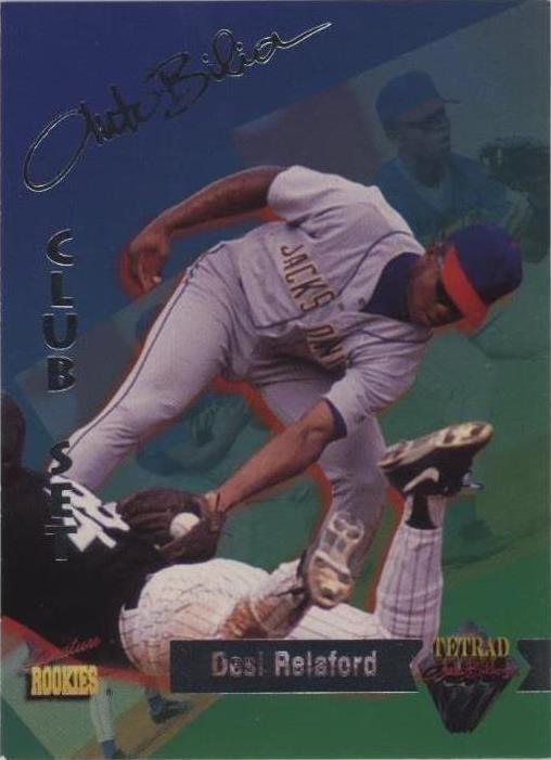 1995 Signature Rookies Tetrad - Desi Relaford #35