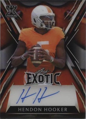 2023 Leaf Exotic Hendon Hooker #BA-HH1