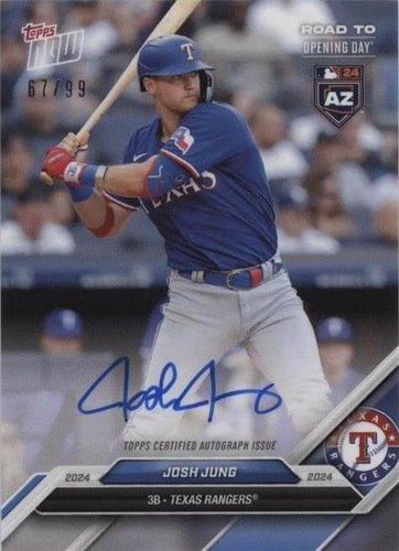 2024 Topps Now Road to Opening Day - Josh Jung #JJ-A