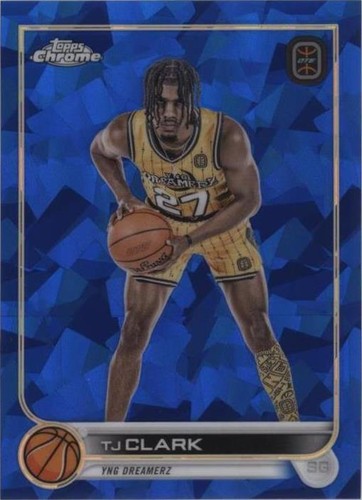 2022-23 Topps Chrome OTE Overtime Elite Sapphire Edition - TJ Clark #41