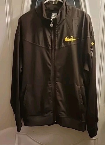 All Stitched Adult Size X-Large Nike Gray Tag Stars Brown