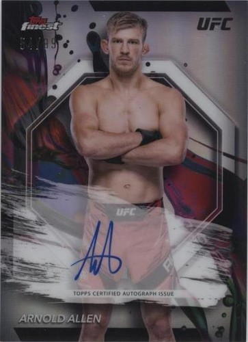 2024 Topps Finest UFC - Arnold Allen #FA-ADA