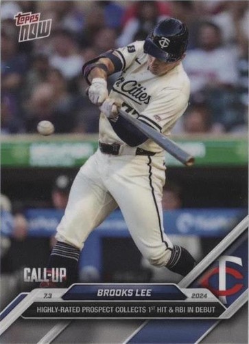 2024 Topps Now - Brooks Lee #372