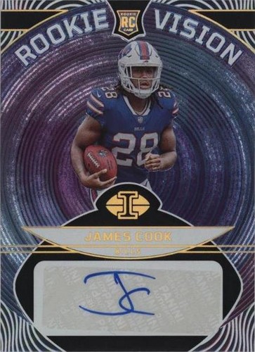2022 Panini Illusions James Cook #RVS-JC