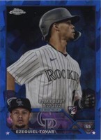 2023 Topps Chrome Update Series Sapphire Edition - Ezequiel Tovar #USCS122