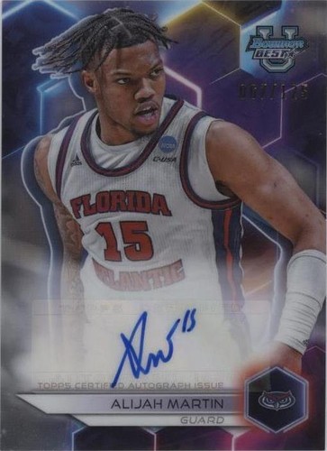 2023-24 Bowman University Best - Alijah Martin #B23-AM