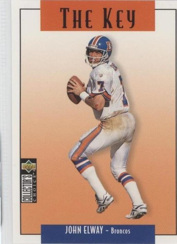 1995 Upper Deck Collector's Choice Update John Elway #U67