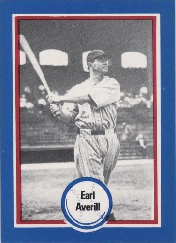 1976 Shakey's Baseball's Hall of Fame - Earl Averill #147