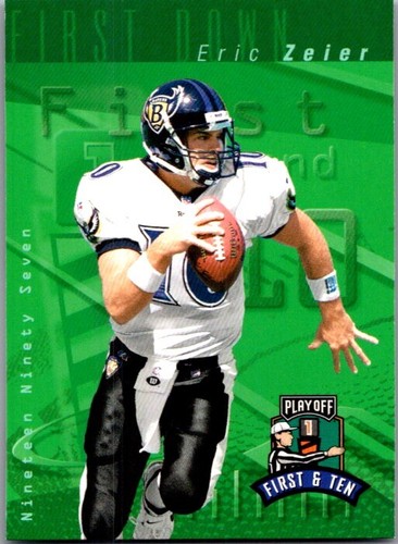 1997 Playoff First & Ten Eric Zeier #10