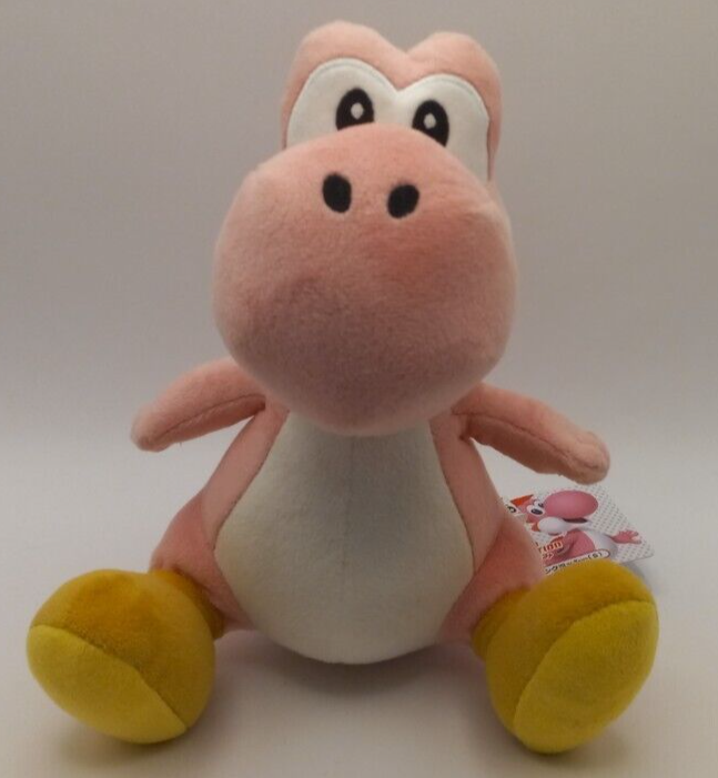 Yoshi Plush Stuffed Animal Super Mario Bros Plush Pink Yoshi All Star 2019