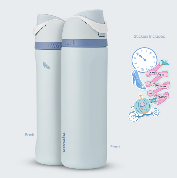 Owala FreeSip Insulated Water Bottle Disney Princess