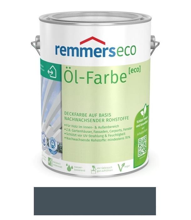 Remmers ECO ÖlFarbe Basaltgrau RAL 7012 2,5 L für Holz im