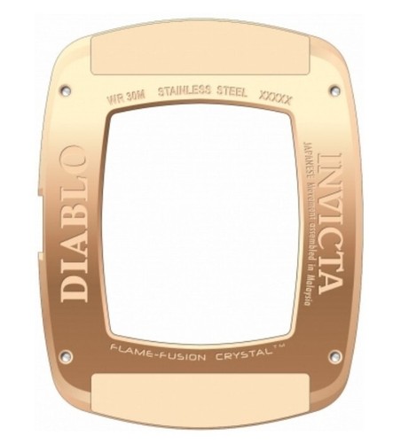 Pre-owned Invicta - Diablo - S1 Rally - Automatic - Nh70 Rose Gold / White - Mens Watch