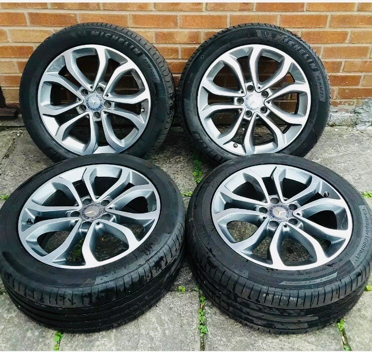 Mercedes genuine Amg diamond cut alloys | in Sheffield ...
