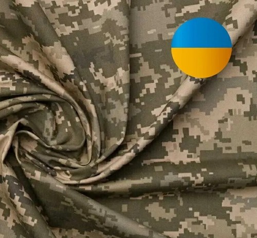 ウクライナ軍放出品　国旗パッチ付きPIXL CAMO 迷彩ジャケット　MM-18 ウクライナ軍放出品 国旗パッチ付きPIXL CAMO 迷彩ジャケット MM